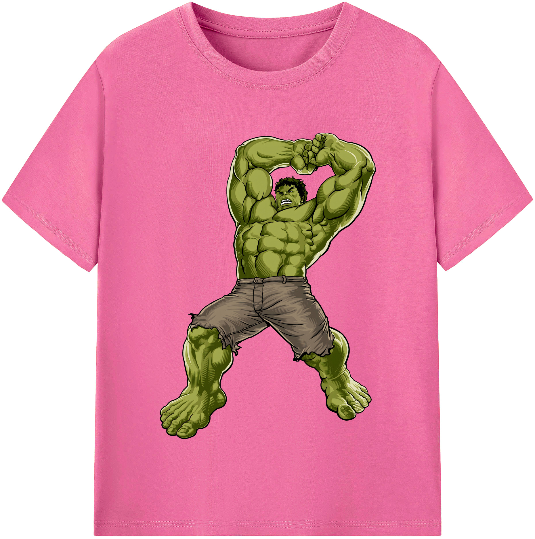 （画像用） アベンジャーズ The Avengers レディースカジュアルプリントTシャツ（綿100％）